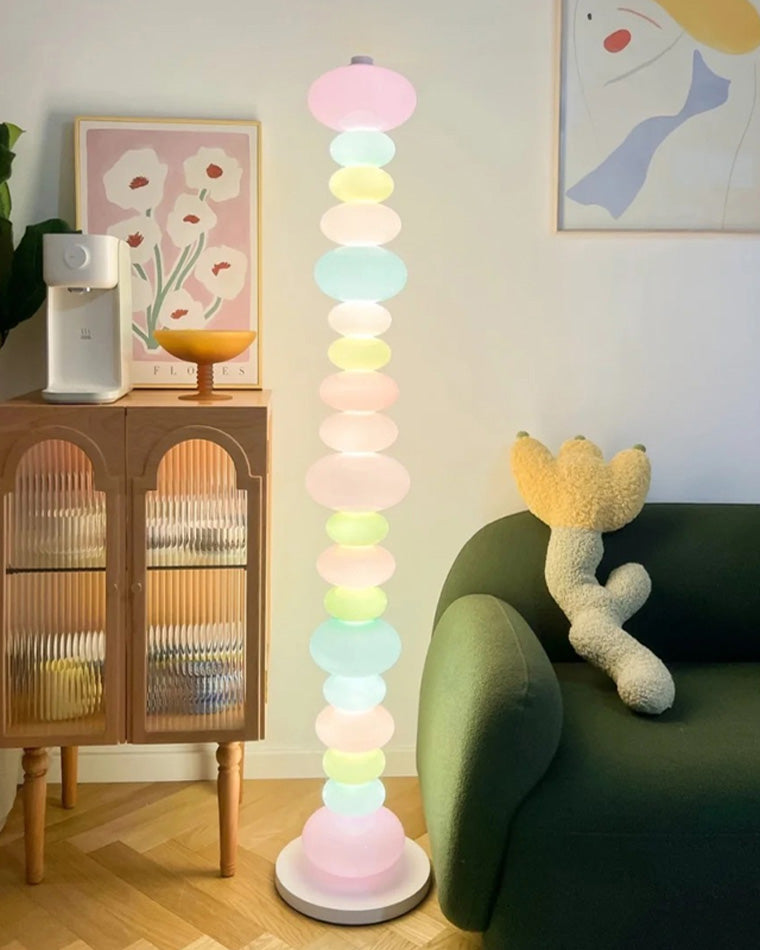 WOMO Lampe sur Pied Colonne Brochettes Bonbon - WM7012
