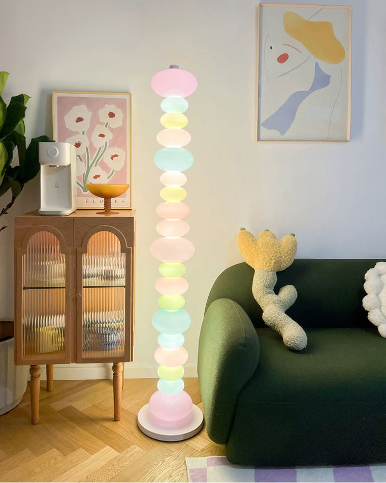 WOMO Lampe sur Pied Colonne Brochettes Bonbon - WM7012