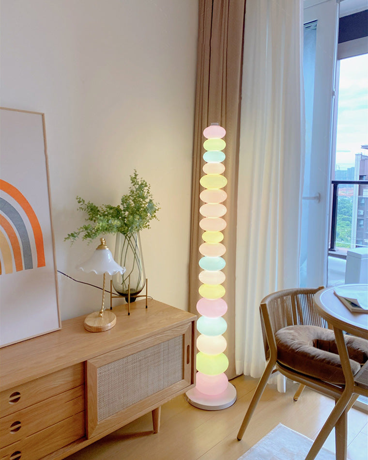 WOMO Lampe sur Pied Colonne Brochettes Bonbon - WM7012