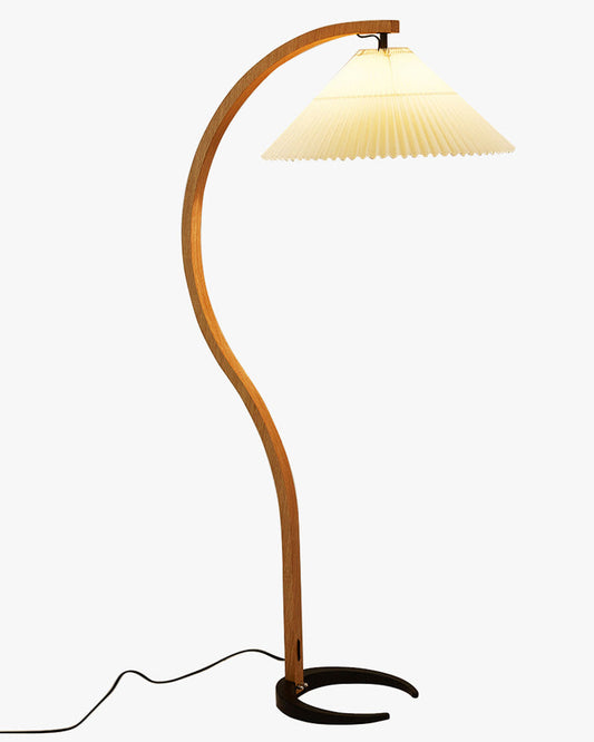 WOMO Lampe sur Pied Col de Cygne Plissée - WM7013