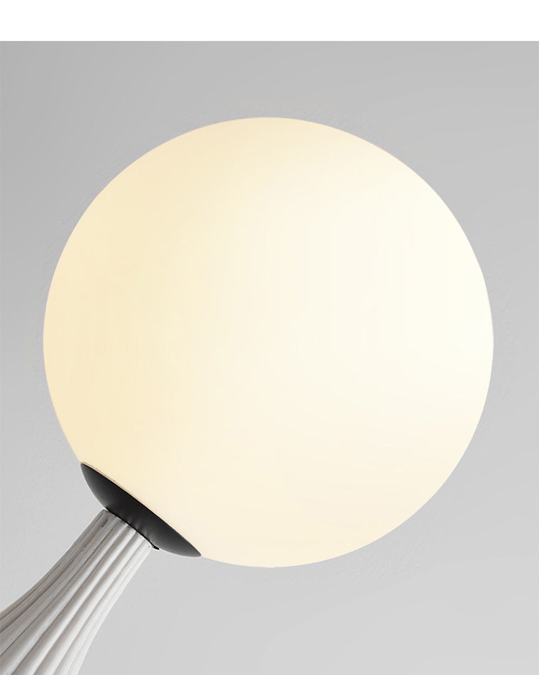 WOMO Lampe sur Pied Globe en Verre - WM7024