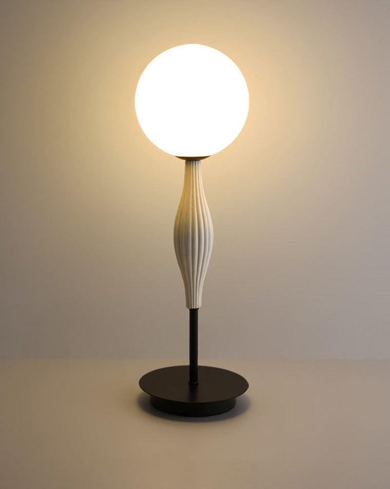 WOMO Lampe sur Pied Globe en Verre - WM7024