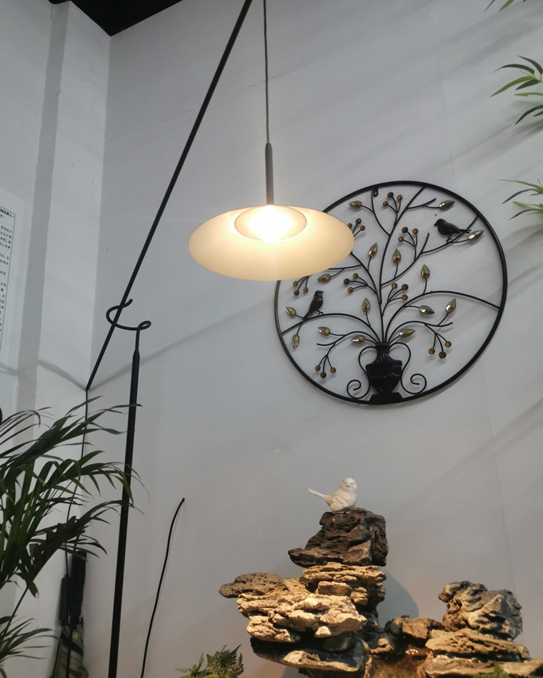 Lampadaire en porte-à-faux WOMO au-dessus du canapé-WM7025