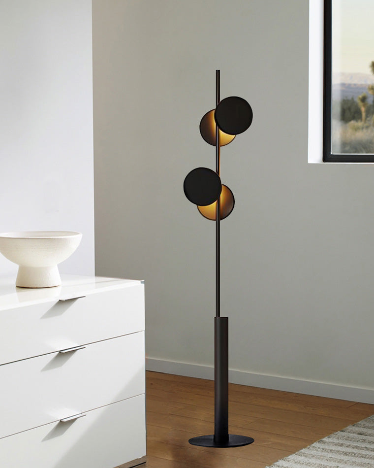 Lampadaire noir WOMO-WM7037