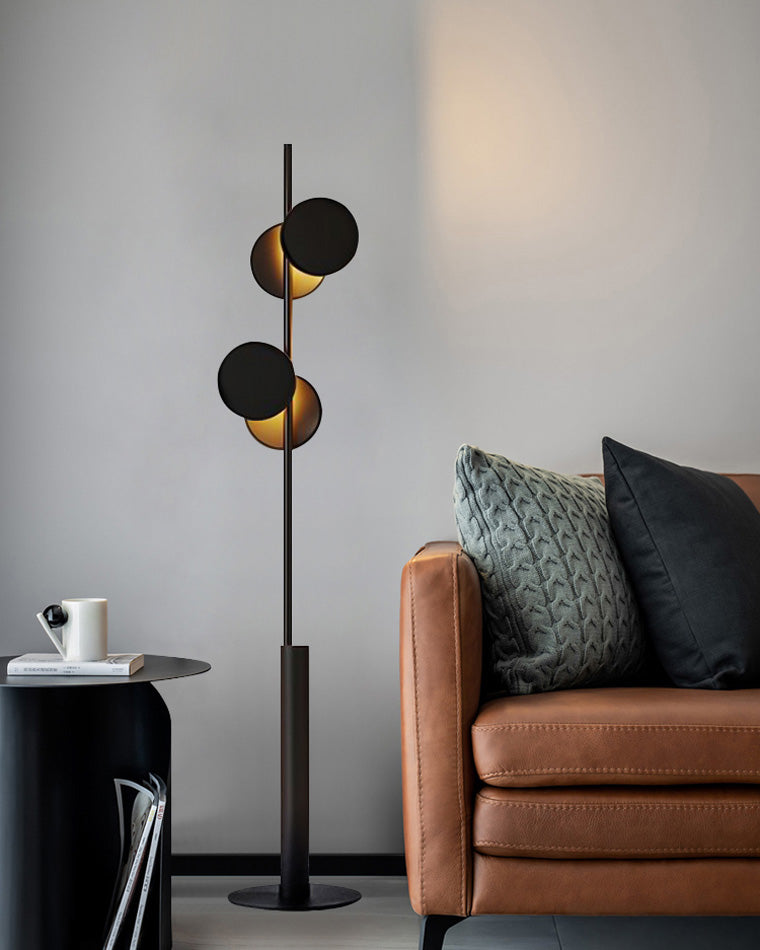 Lampadaire noir WOMO-WM7037