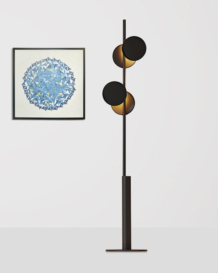 Lampadaire noir WOMO-WM7037
