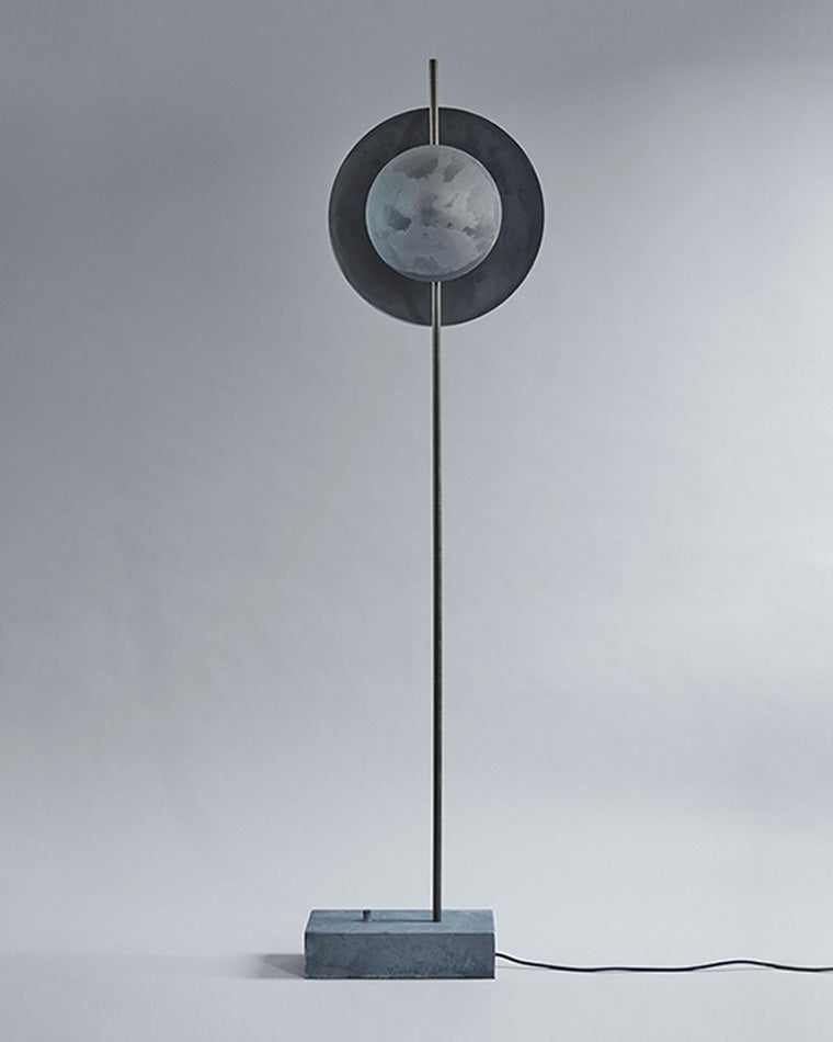 WOMO Lampe sur Pied Ronde Éclipse Solaire - WM7040