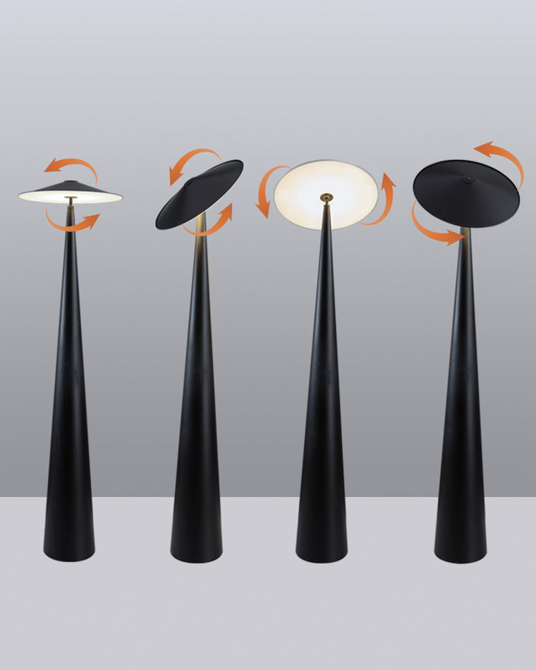 WOMO Lampe sur Pied Champignon Cône Réglable - WM7042