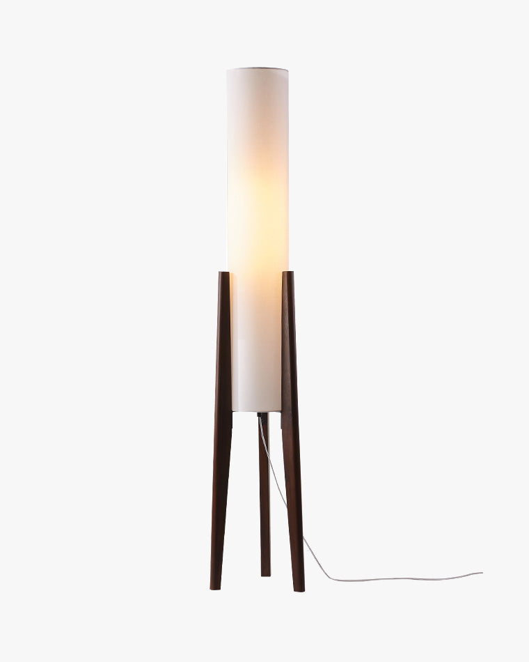 WOMO Lampe sur Pied Trépied Cylindre Fusée - WM7045