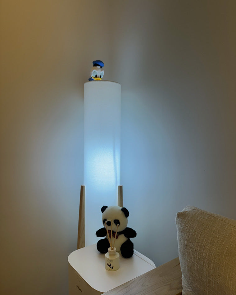 WOMO Lampe sur Pied Trépied Cylindre Fusée - WM7045