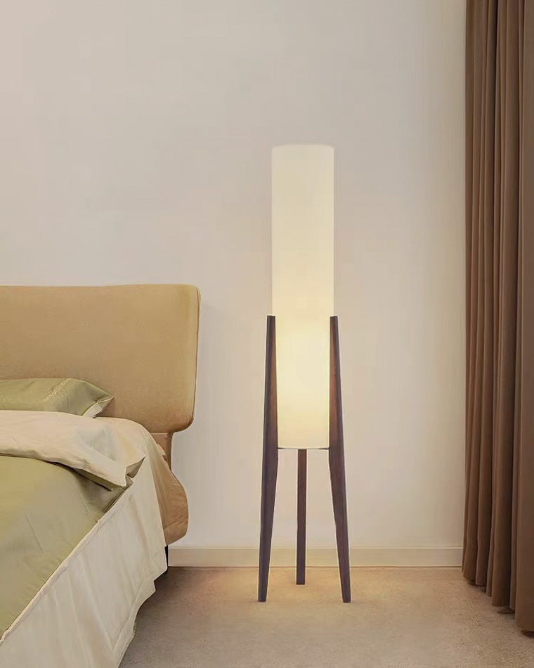 WOMO Lampe sur Pied Trépied Cylindre Fusée - WM7045