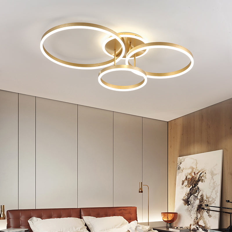 WOMO Plafonnier Cercle Moderne-WM1032