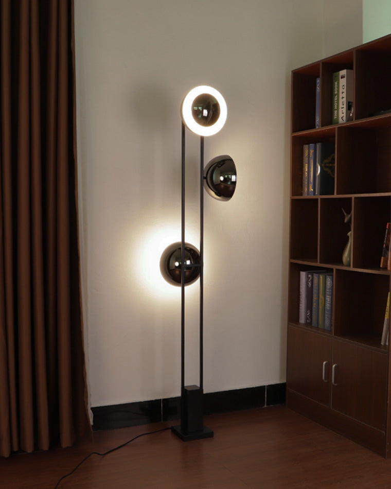 WOMO Lampe sur Pied Éclipse 3 Lumières - WM7050
