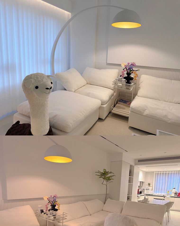 WOMO Dome Arc Floor Lamp for Sofa - WM7063