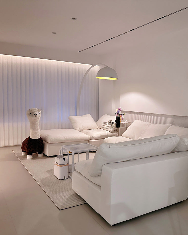 WOMO Dome Arc Floor Lamp for Sofa - WM7063