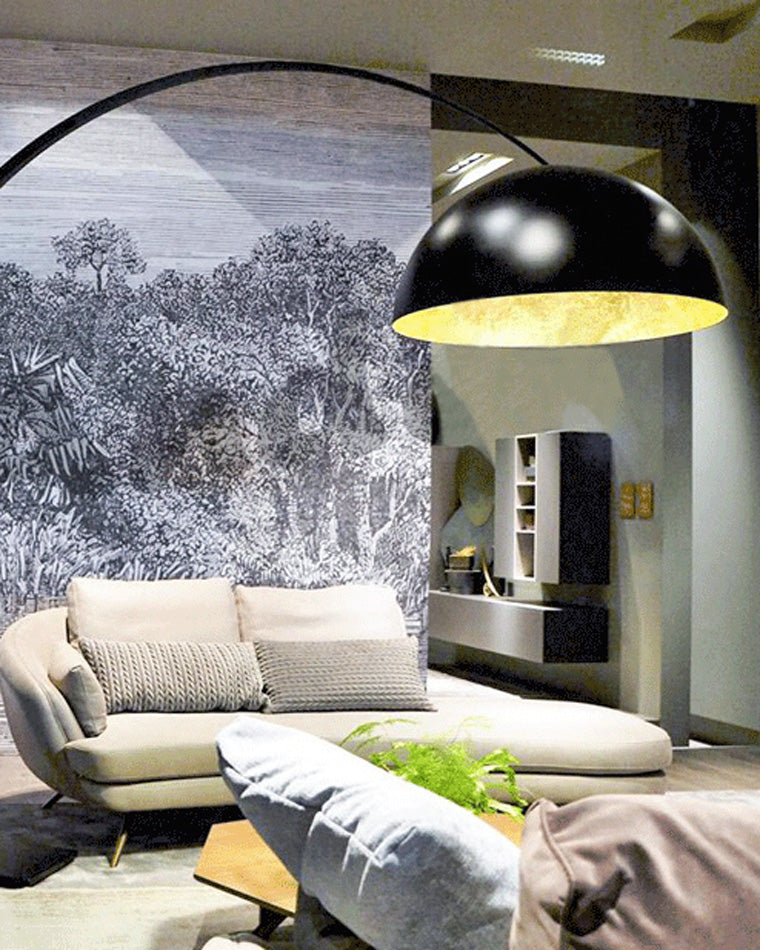WOMO Dome Arc Floor Lamp for Sofa - WM7063