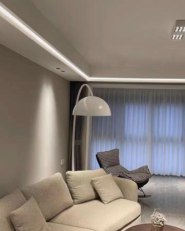 WOMO Dome Arc Floor Lamp for Sofa - WM7063