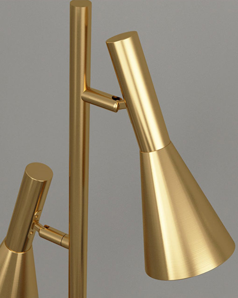WOMO Lampadaire à 2 ampoules réglable-WM7067