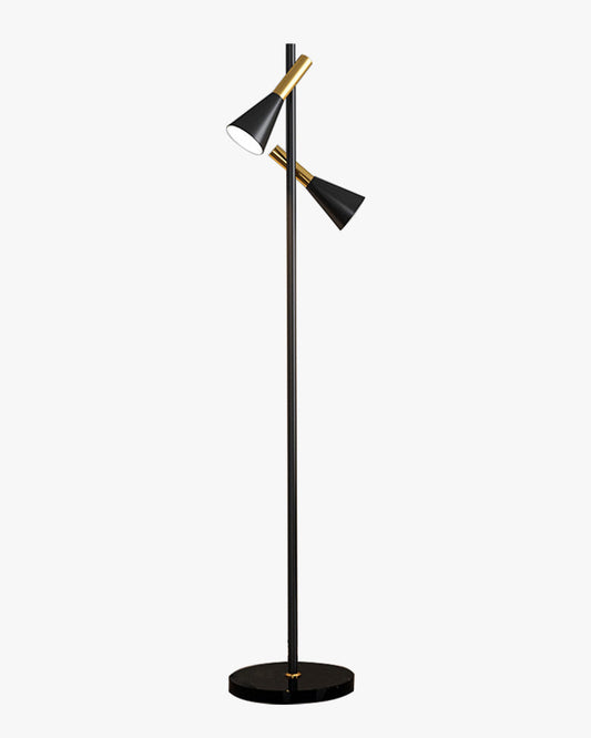 WOMO Lampadaire à 2 ampoules réglable-WM7067