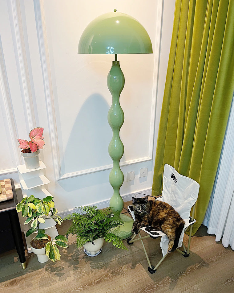 WOMO Spindle Dome Floor Lamp - WM7072