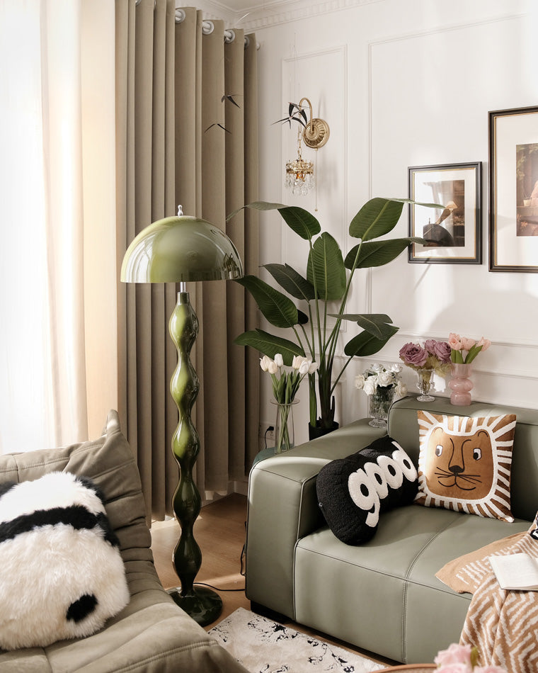 WOMO Spindle Dome Floor Lamp - WM7072