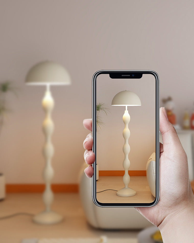 WOMO Spindle Dome Floor Lamp - WM7072