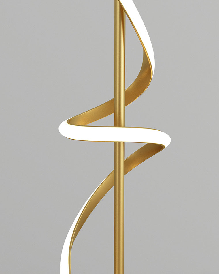Lampadaire en spirale dimmable WOMO-WM7073