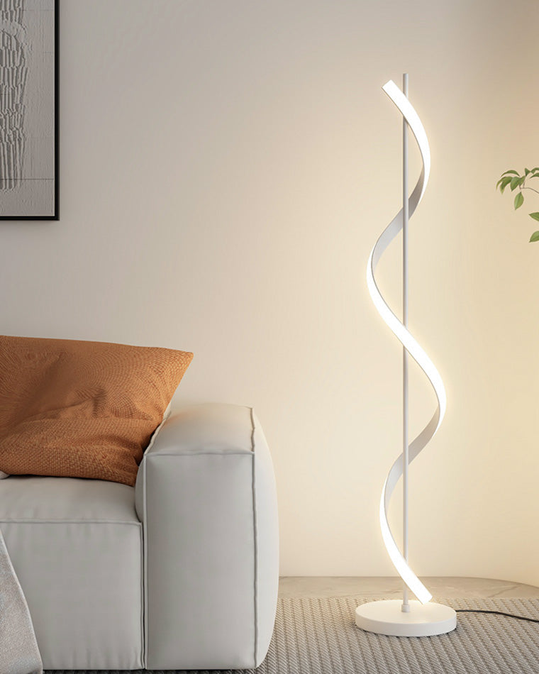 Lampadaire en spirale dimmable WOMO-WM7073