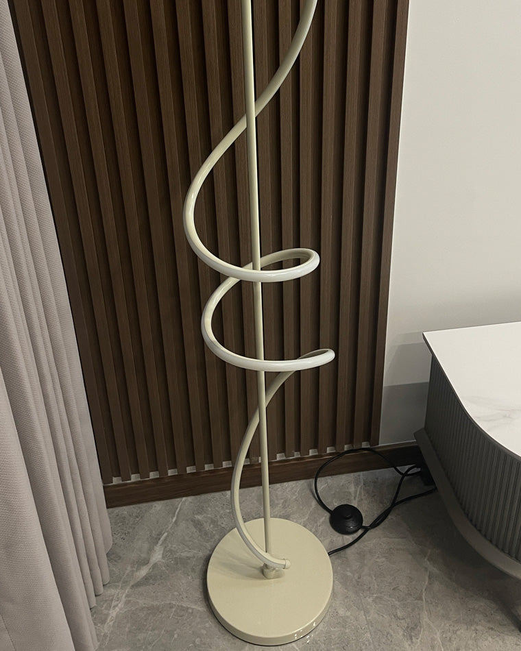 Lampadaire en spirale dimmable WOMO-WM7073