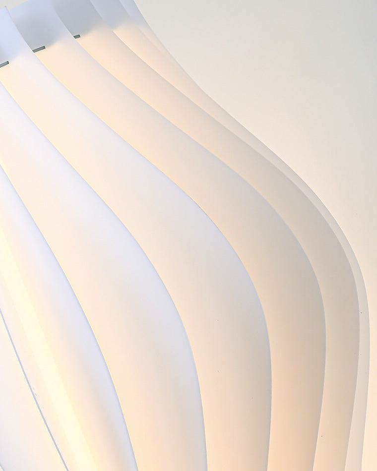 WOMO Lampe sur Pied Colonne Ondulée avec Variateur de Teinte - WM7074