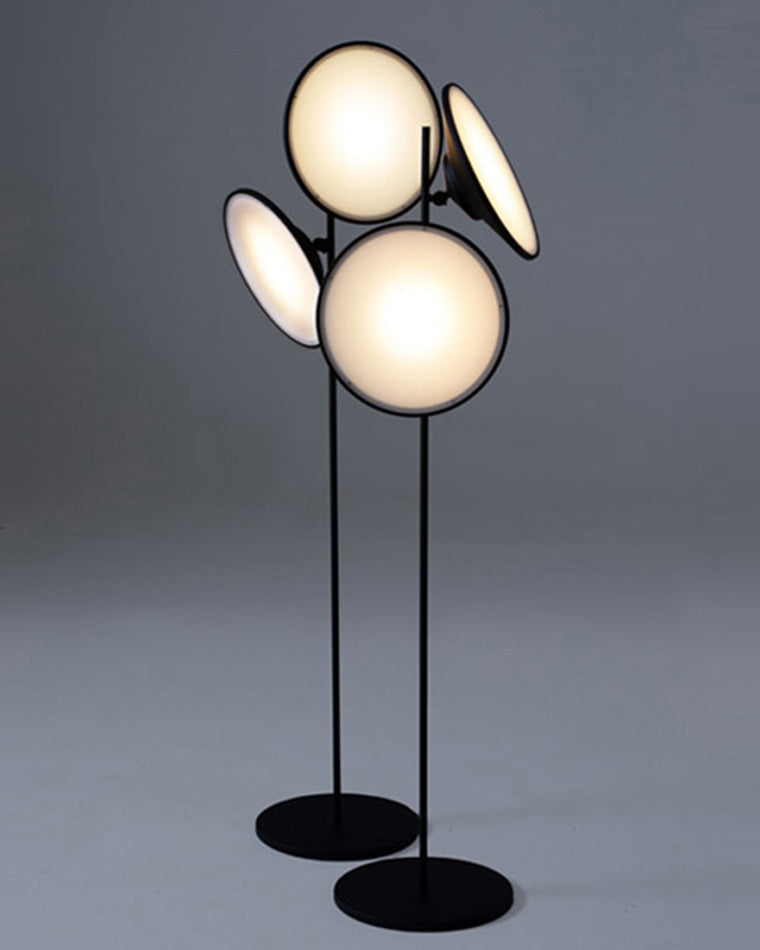 WOMO Lampe sur Pied Lecture 2 Ampoules Lunes - WM7076