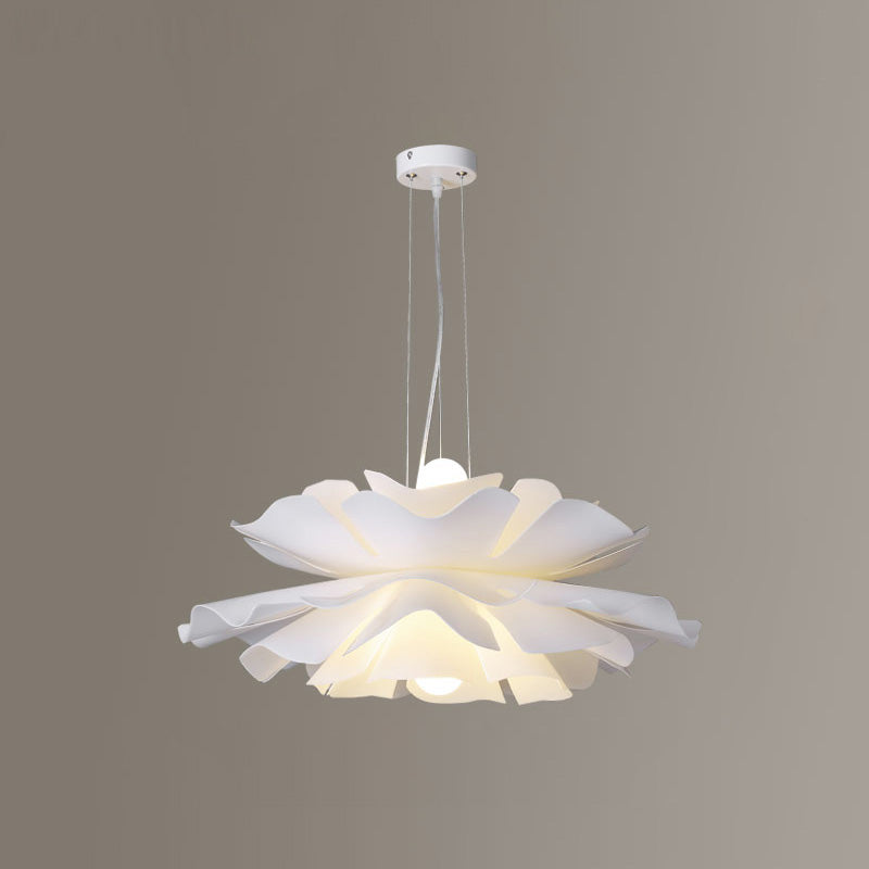 WOMO Suspension Petale de Fleur Blanche Design-WM2054