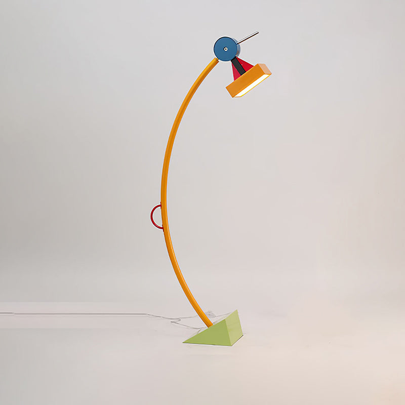 WOMO Lampe sur Pied Arc Multicolore - WM7104
