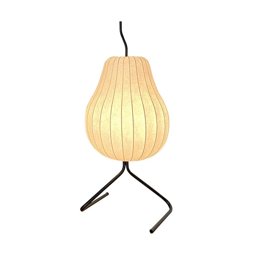 WOMO Lampe sur Pied Lanterne Poire en Soie - WM7126