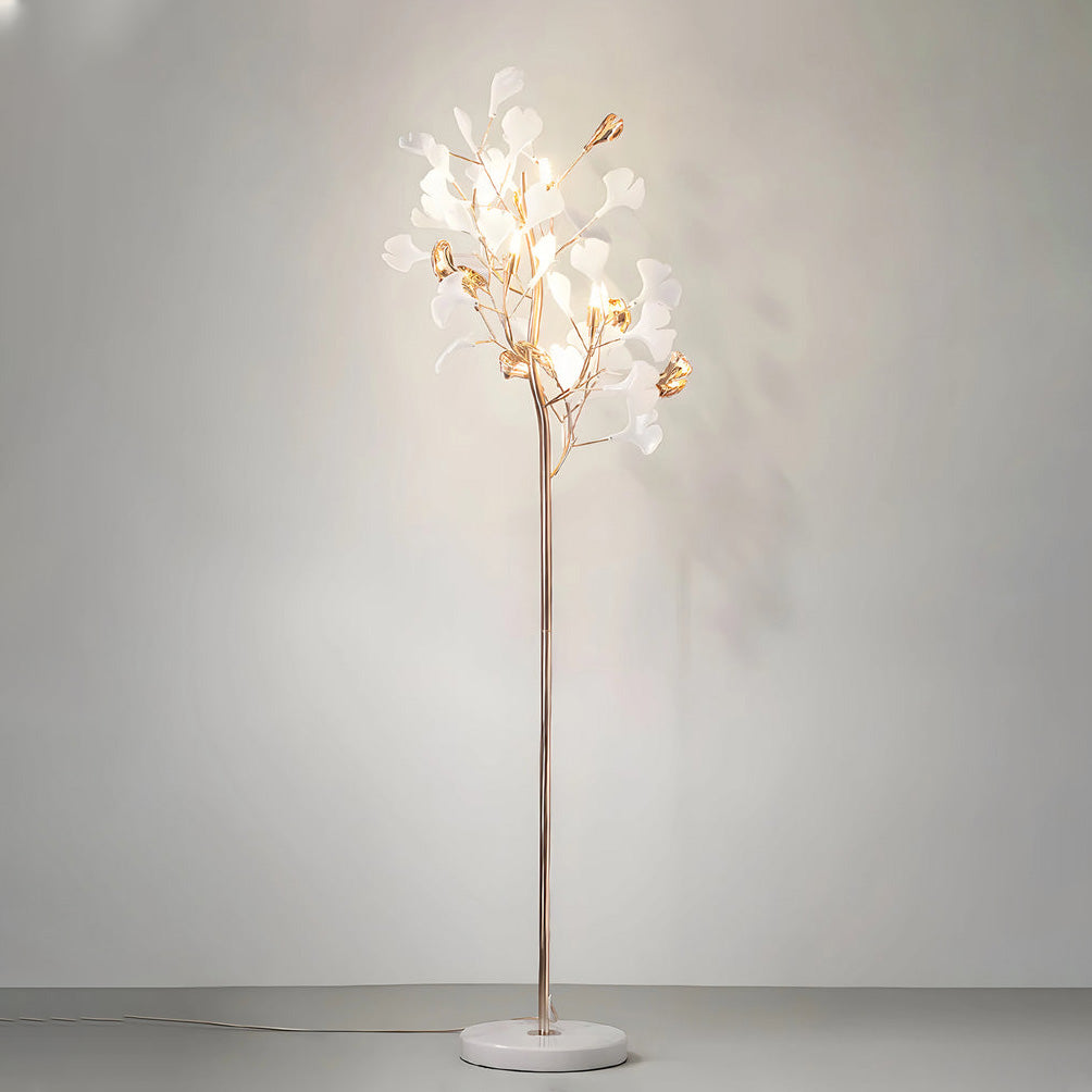 WOMO Ceramic Ginkgo Tree Floor Lamp - WM7137