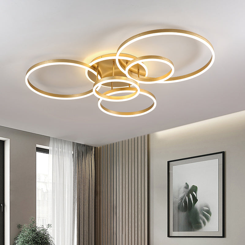 WOMO Plafonnier Cercle Moderne-WM1032