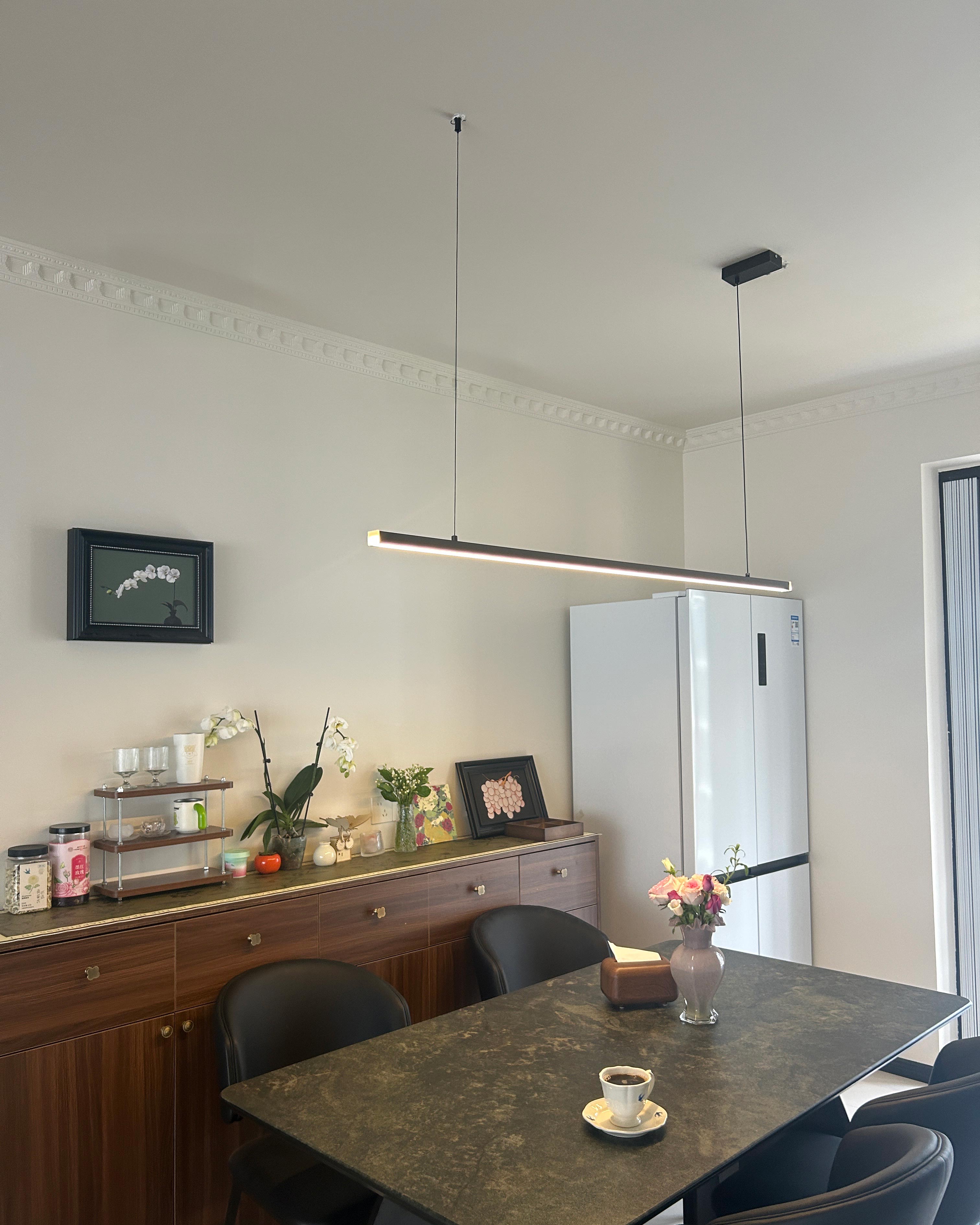 WOMO Suspension Lineaire Led Minimaliste- WM2011