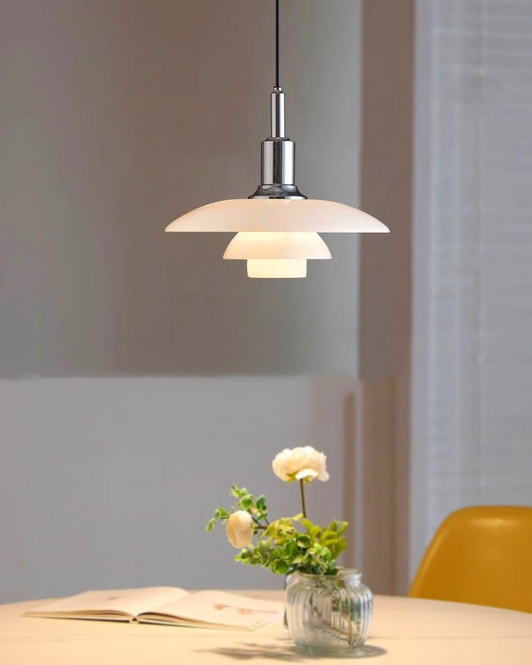 WOMO Suspension Opaline Verre Design-WM2116