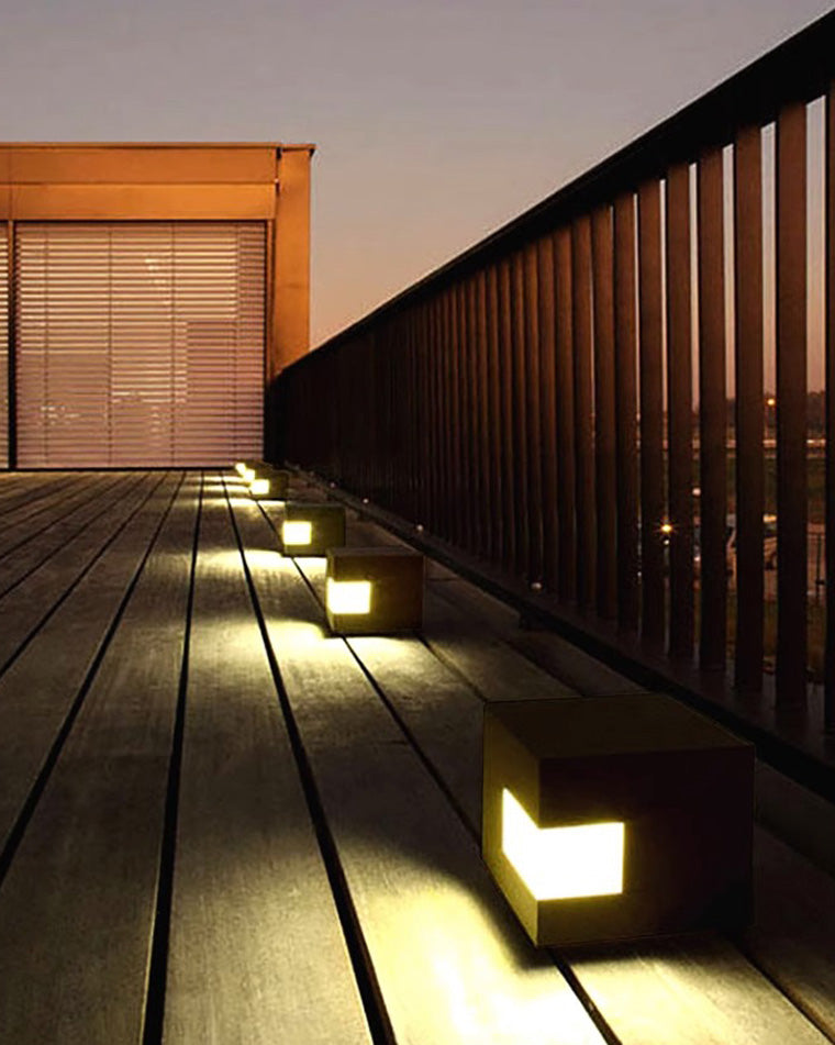 WOMO Luminaire Solaire pour Pilier - WM9178