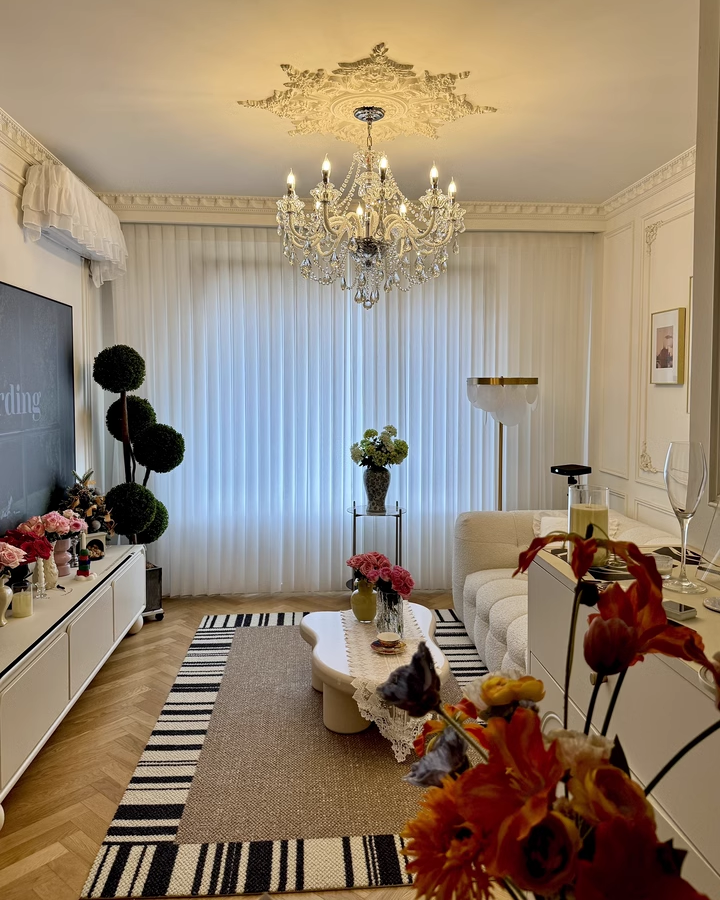 WOMO Lustre Luxe Cristal pour Salon-WM2340