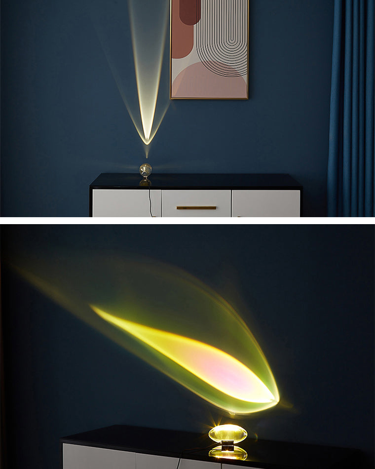 WOMO Lampes à poser en Verre Projecteur d'étoiles-WM8000