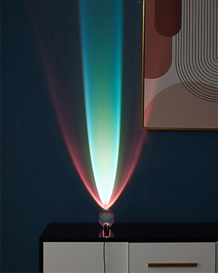 WOMO Lampes à poser en Verre Projecteur d'étoiles-WM8000