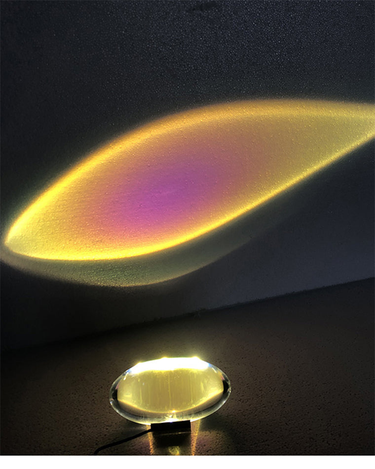 WOMO Lampes à poser en Verre Projecteur d'étoiles-WM8000