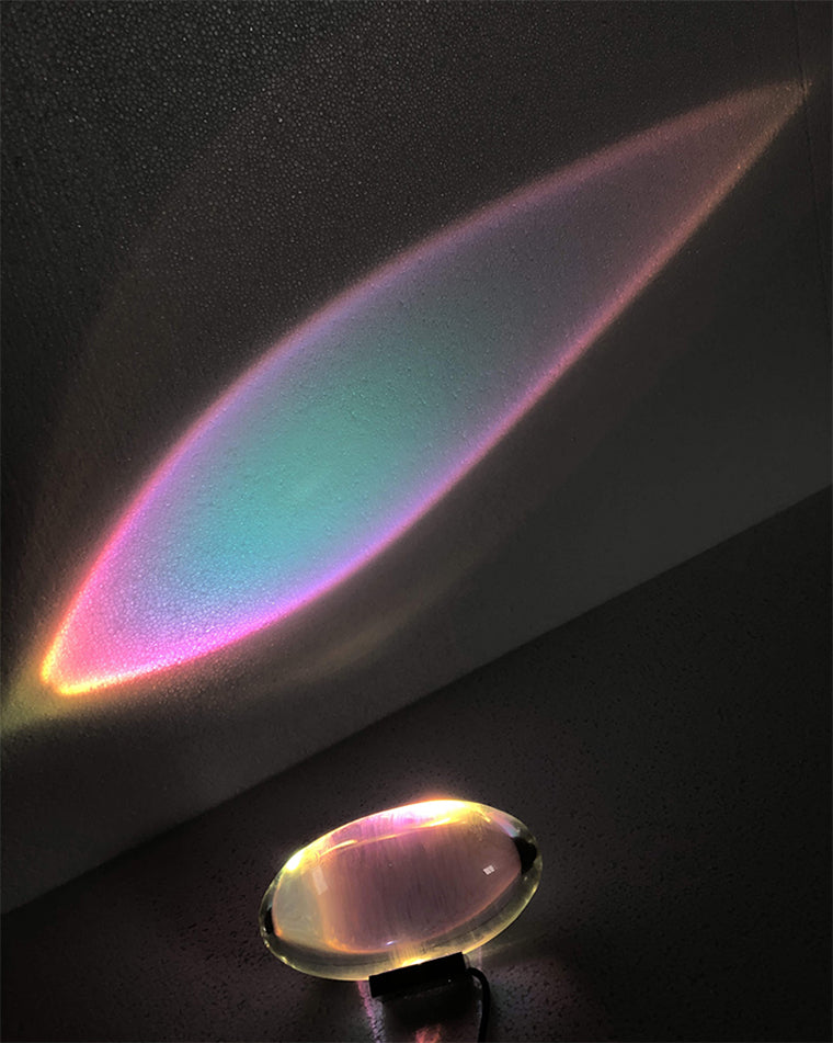 WOMO Lampes à poser en Verre Projecteur d'étoiles-WM8000