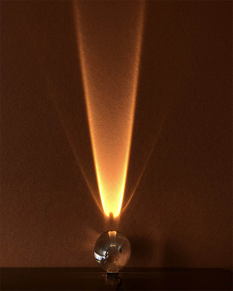 WOMO Lampes à poser en Verre Projecteur d'étoiles-WM8000