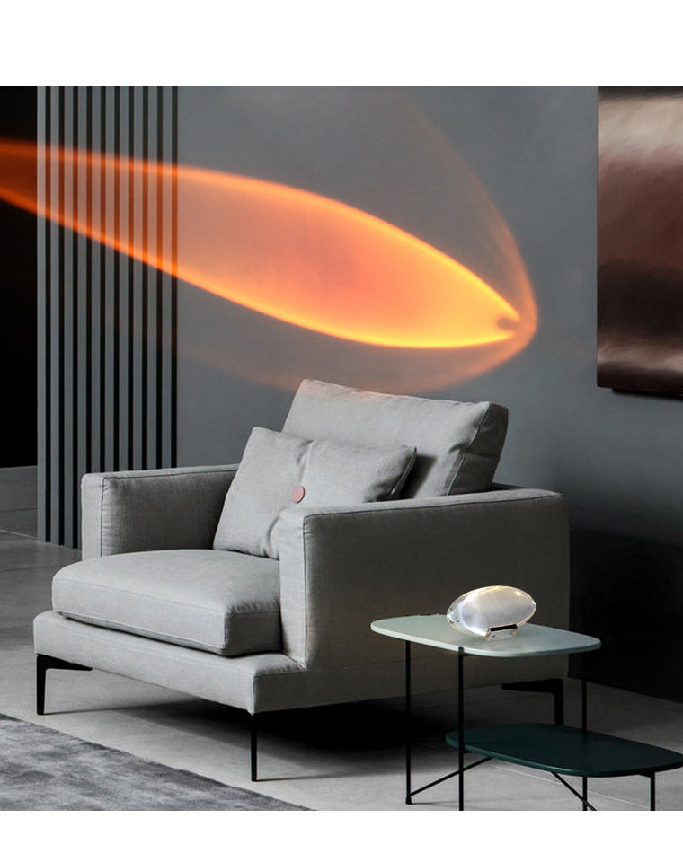 WOMO Lampes à poser en Verre Projecteur d'étoiles-WM8000