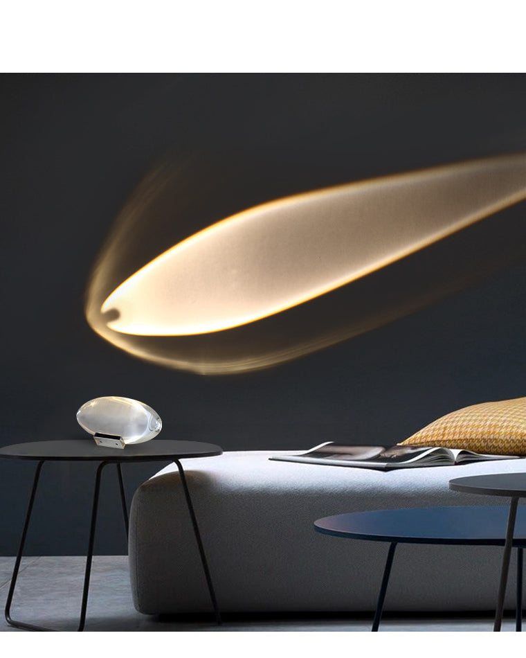 WOMO Lampes à poser en Verre Projecteur d'étoiles-WM8000