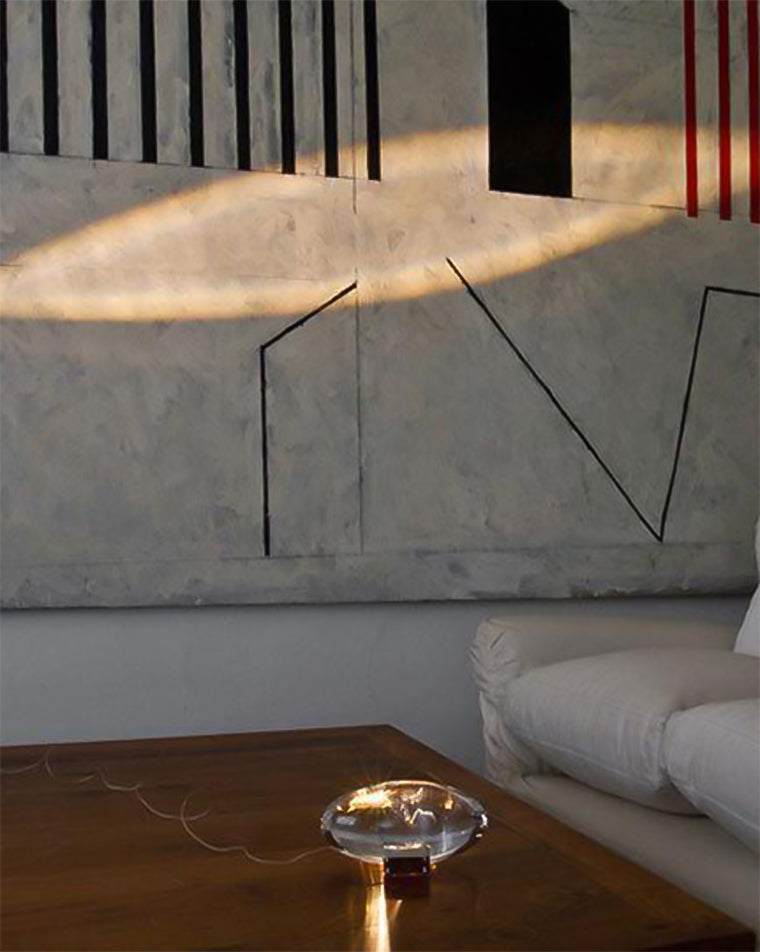 WOMO Lampes à poser en Verre Projecteur d'étoiles-WM8000