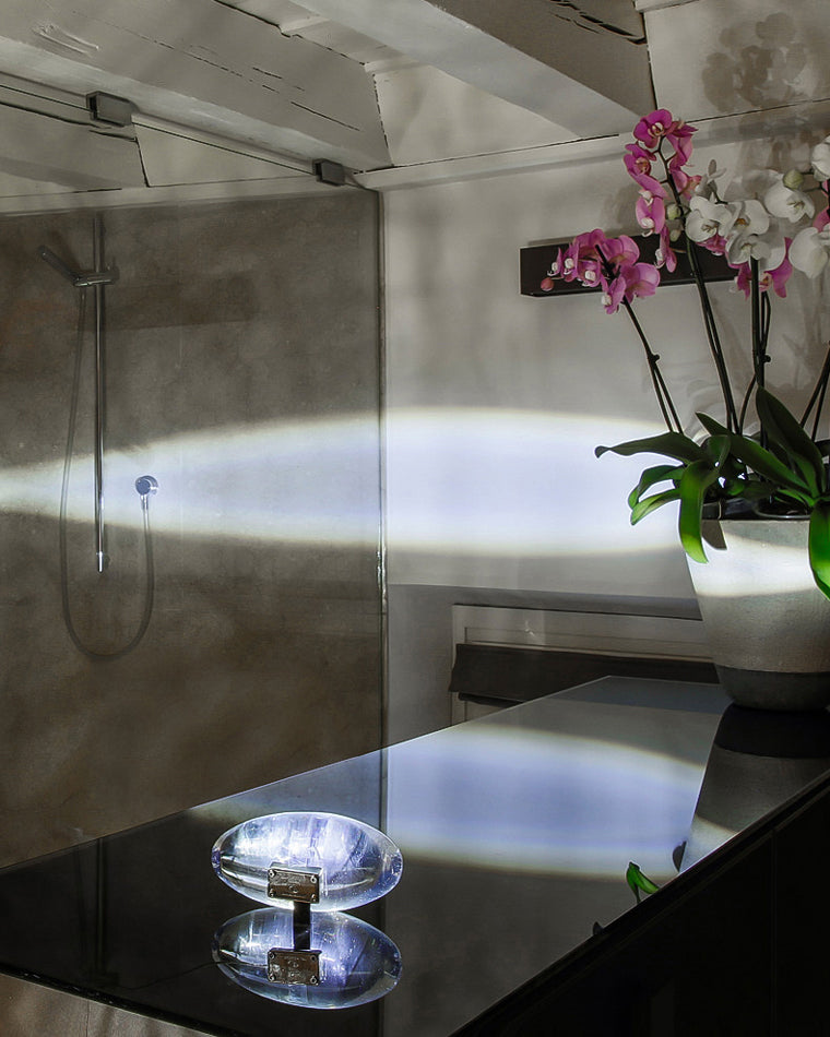 WOMO Lampes à poser en Verre Projecteur d'étoiles-WM8000