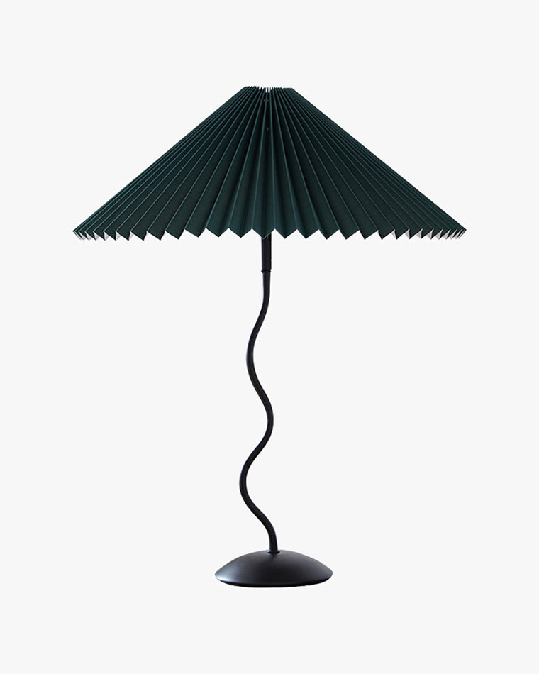 Lampe de table plissée ondulée WOMO-WM8001